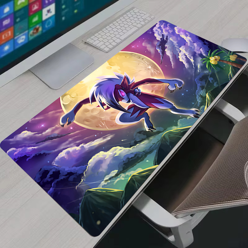 Gaming Pc Equipment - Computer Mouse Pad Gaming P-pokemon Lycanroc