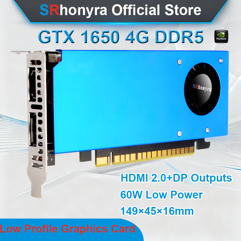 Pc Gaming Gtx 1650 - SRhonyra GTX 1650 4GB Low Profile