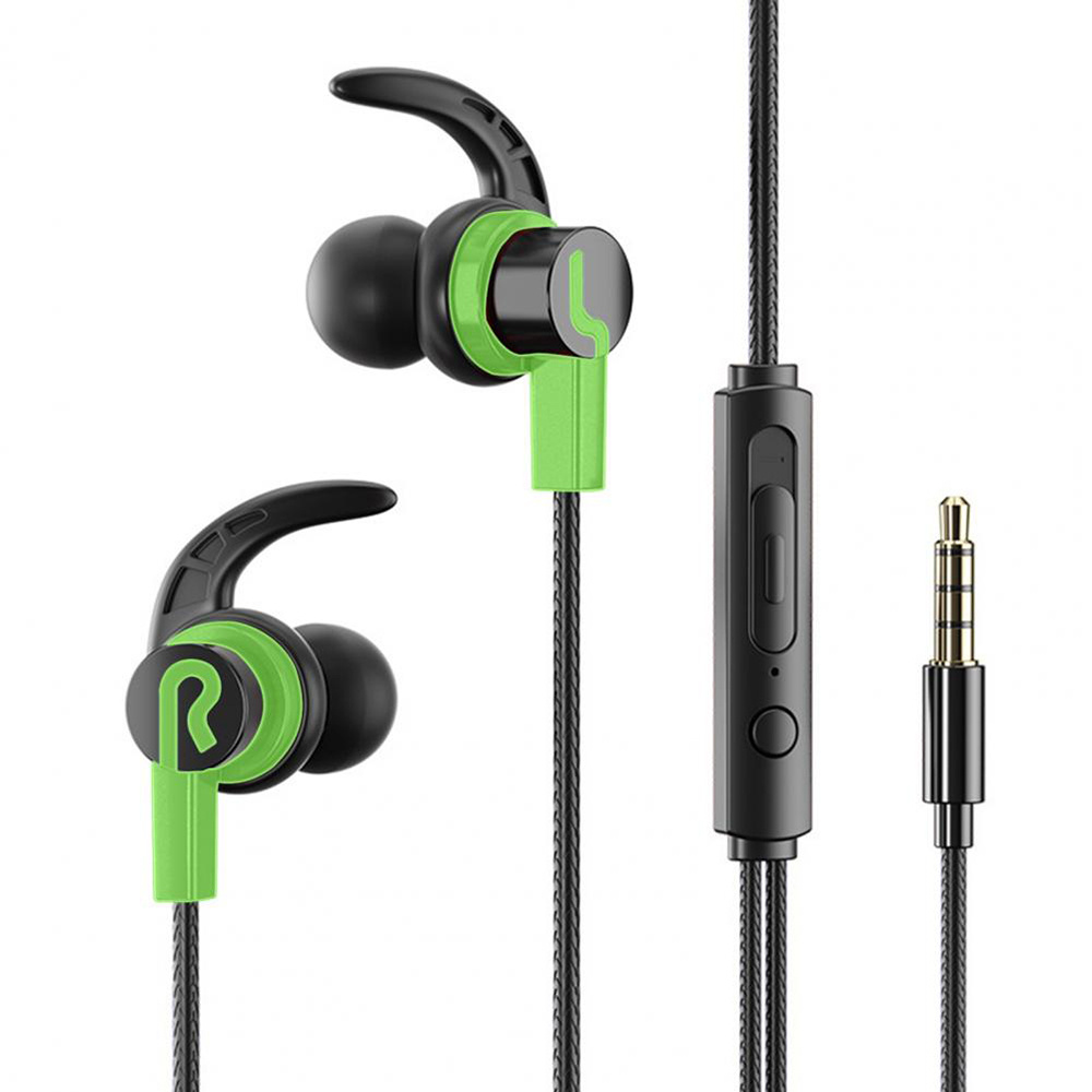 Pc Gaming Earbuds - 3.5mm Wired In-Ear Headset With Microphone
