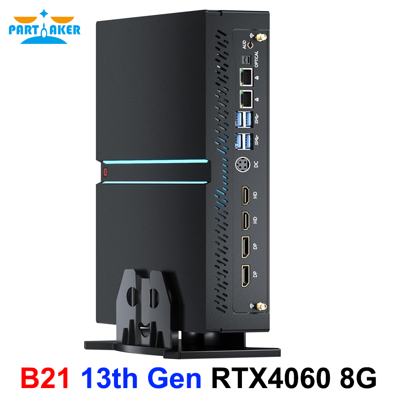 Pc Gaming Rtx 4060 - Partaker Mini PC 13th Gen Intel