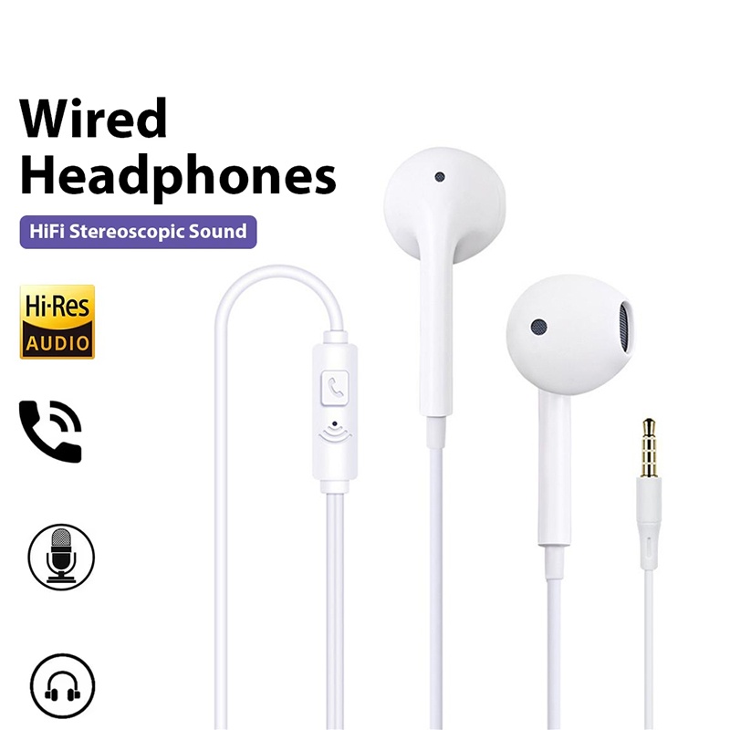 Pc Gaming Earbuds - 3.5mm Wired Earphone In Ear Headset