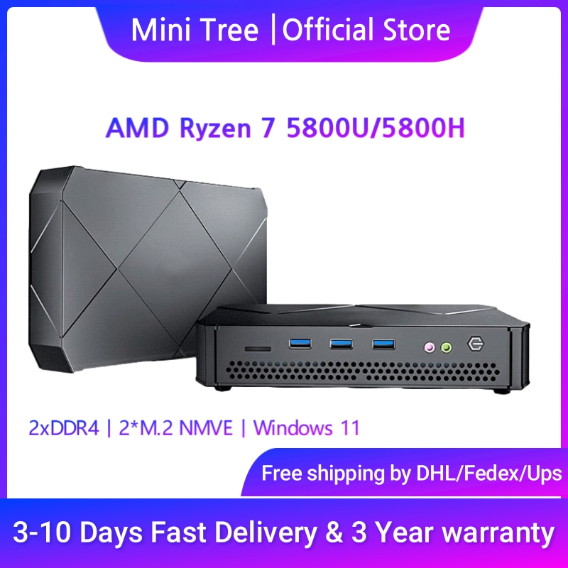 Pc Gaming Amd Ryzen 7 - AMD Radeon Graphics 8 Core Mini