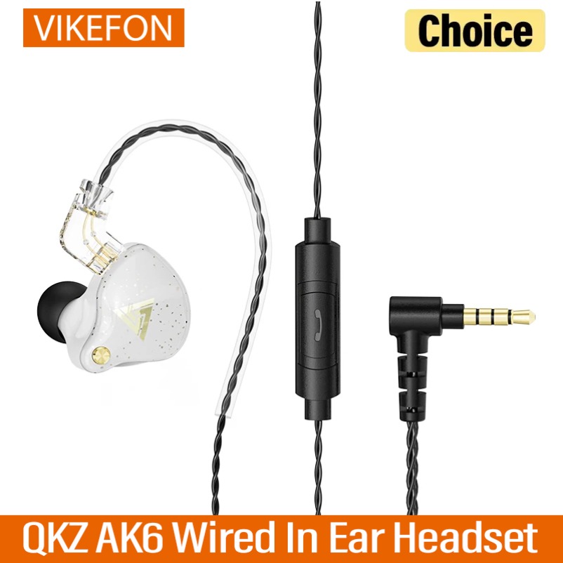 QKZ AK6 Copper Driver Wired Ea - Pc Gaming Earbuds review and price
