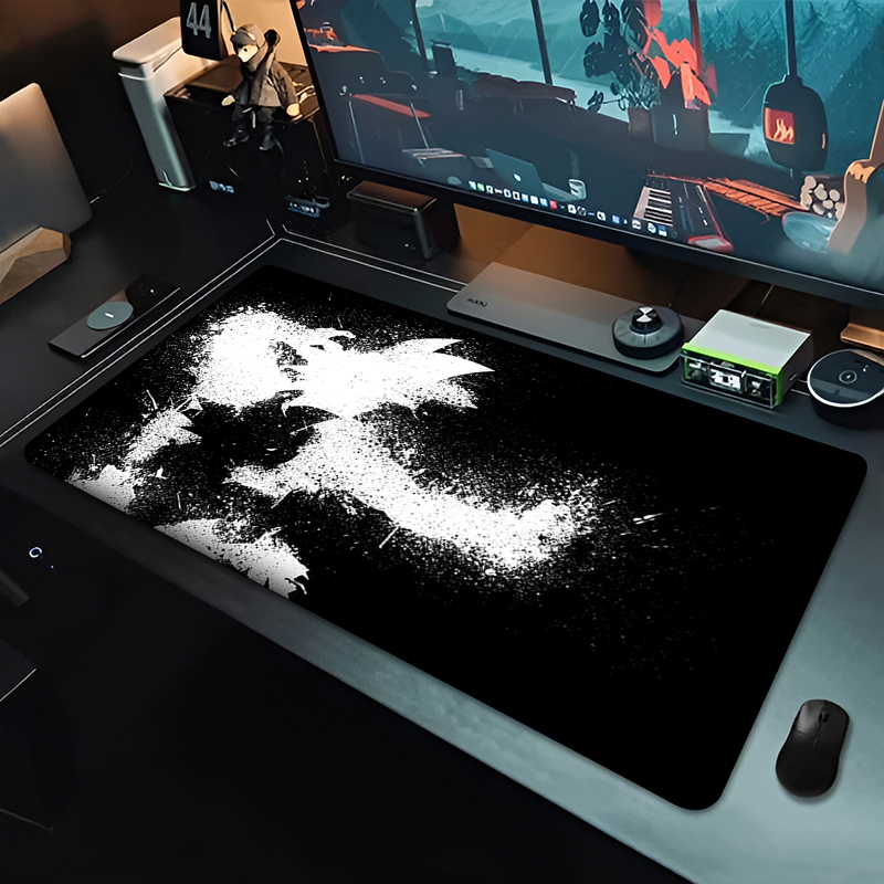 DBZ Black Anime Mouse Pad Drag - Gaming Pc Equipment review and price