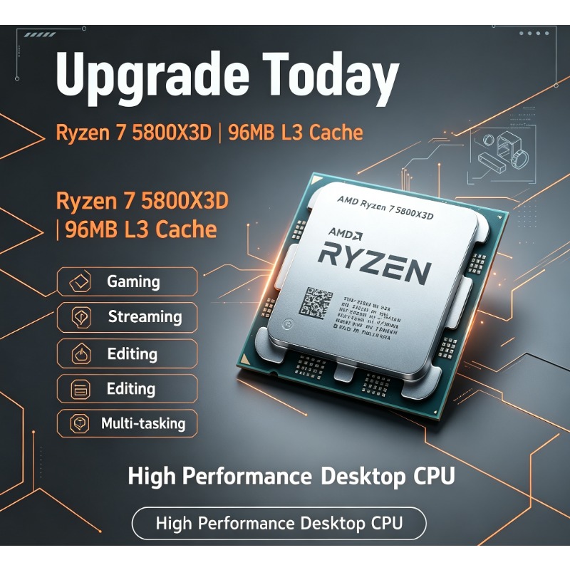 Ryzen 7 5800X3D PC Gaming Proc - Pc Gaming Amd Ryzen 7 review and price