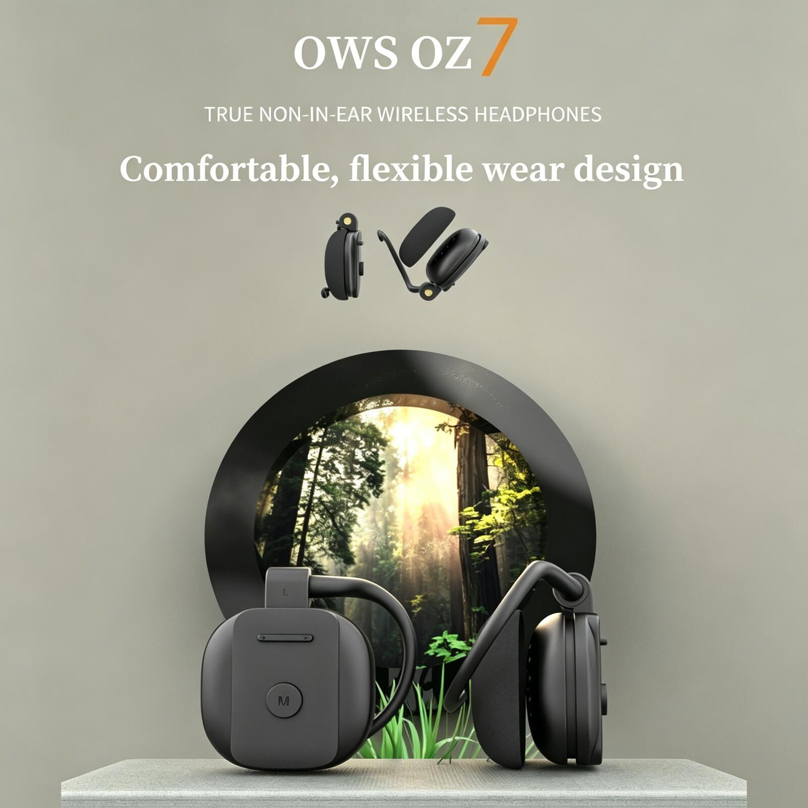 New OWS Open Ear Wireless Blue - Pc Gaming Earbuds review and price