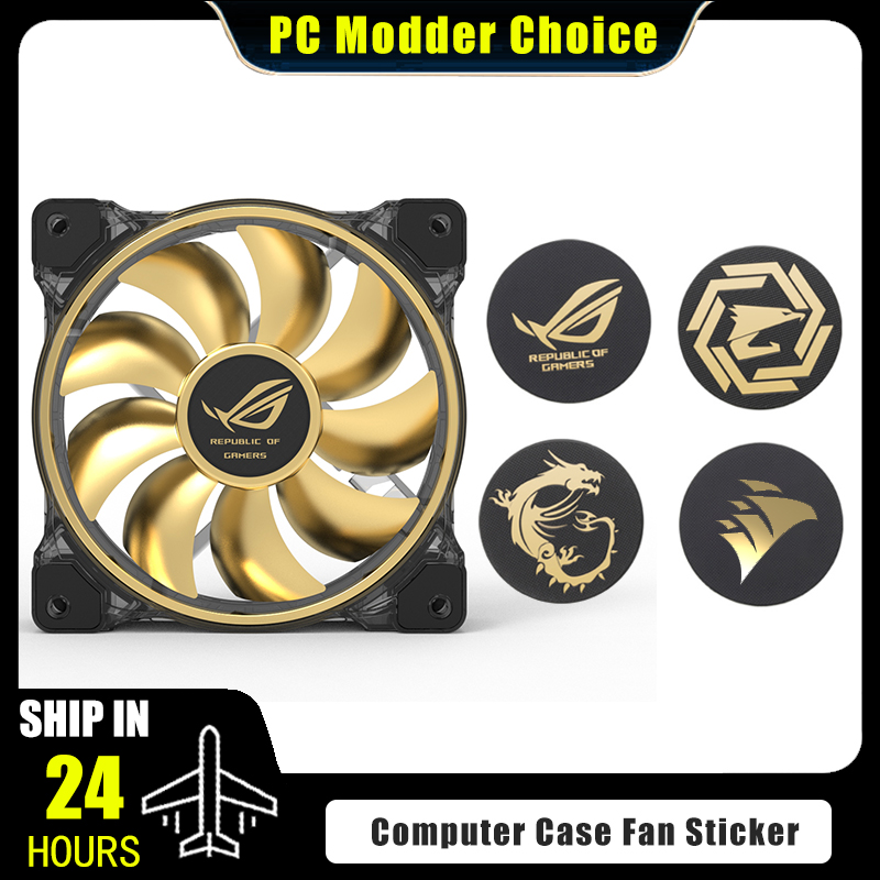 Computer Case Fan Logo Sticker - Gaming Pc Equipment review and price