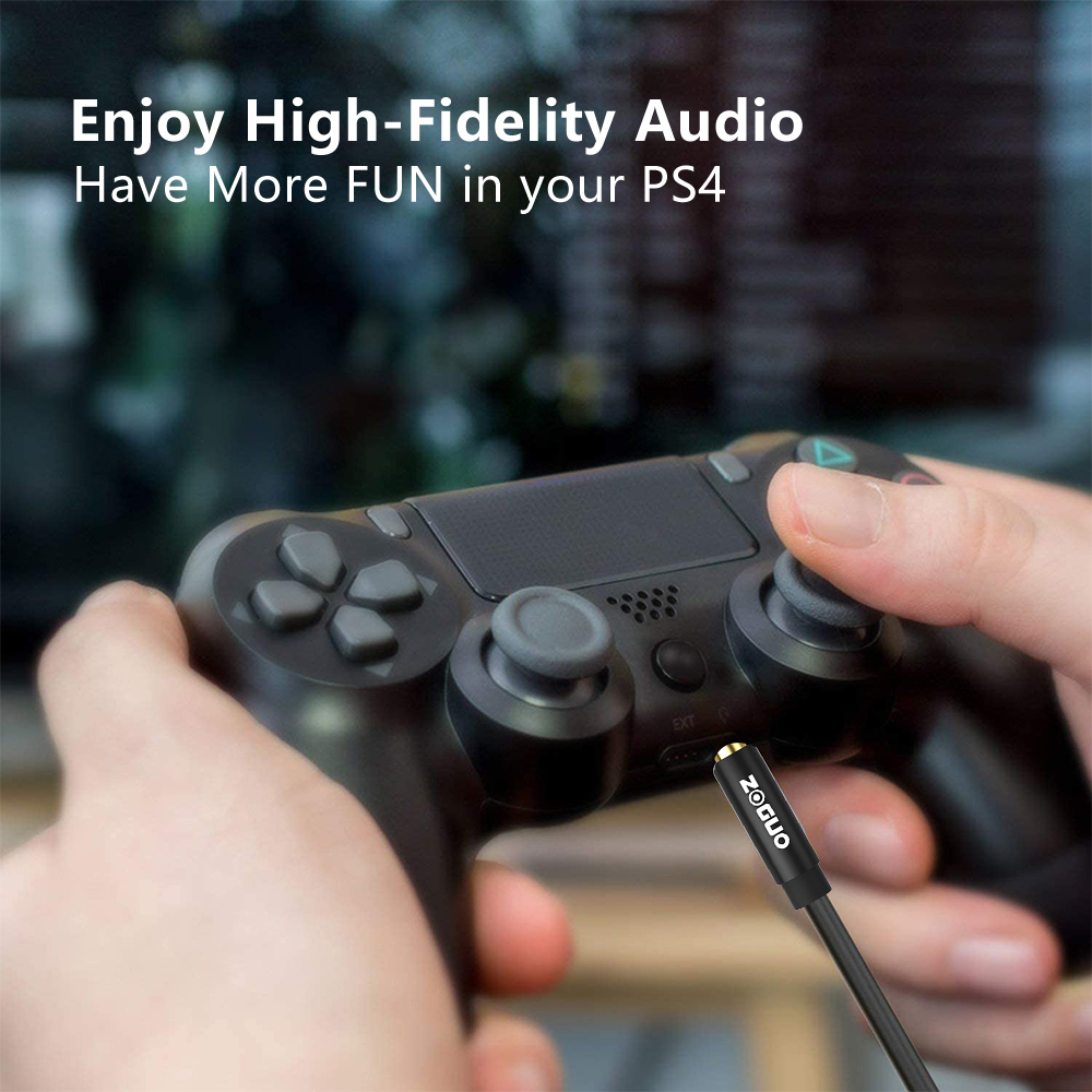 ZOGUO Audio Splitter TRRS Head - Pc Gaming Earbuds review and price