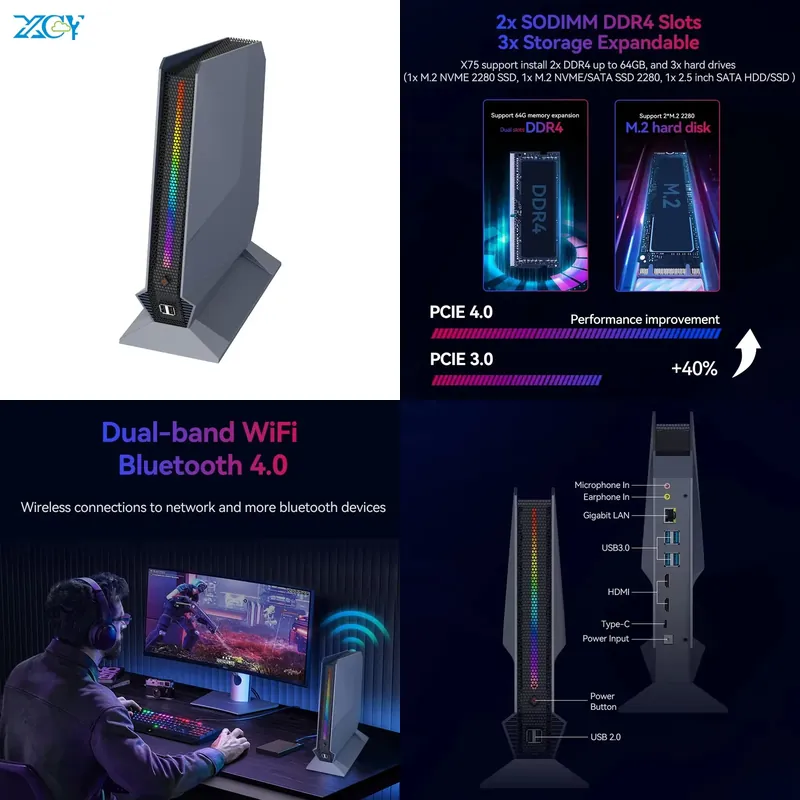 【CHIMU HOME】 Gaming Mini PC Co - Pc Gaming Rtx 4060 review and price