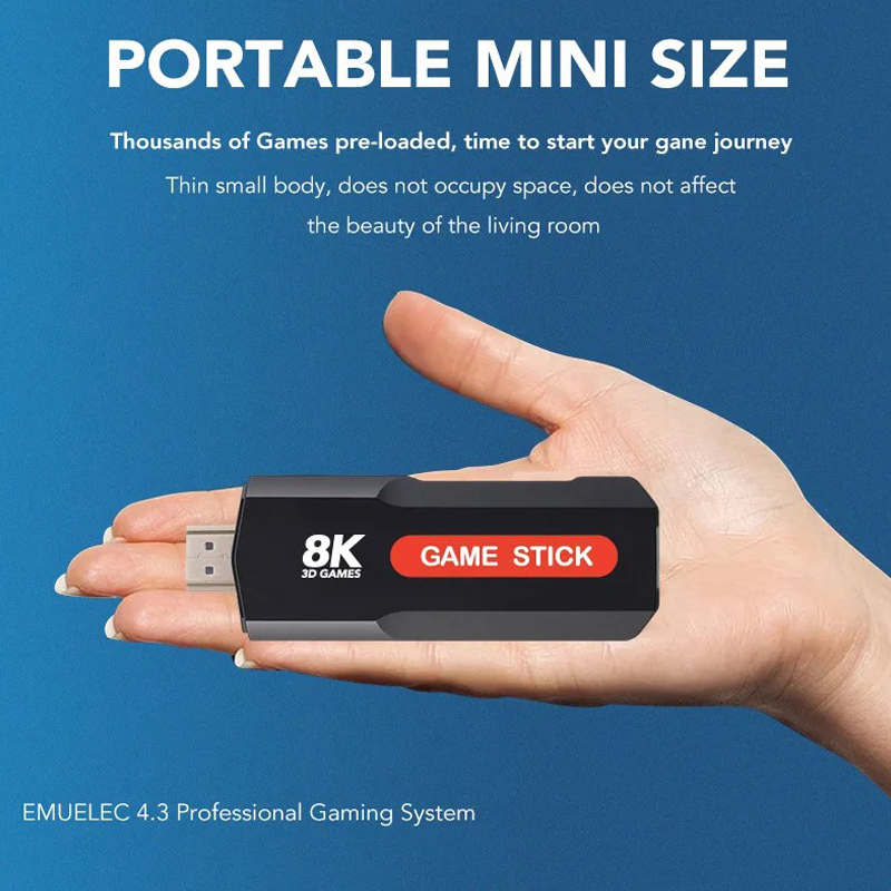 X2 Game Stick HD 4K 8K 3D Cons - Pc Gaming Emulator review and price