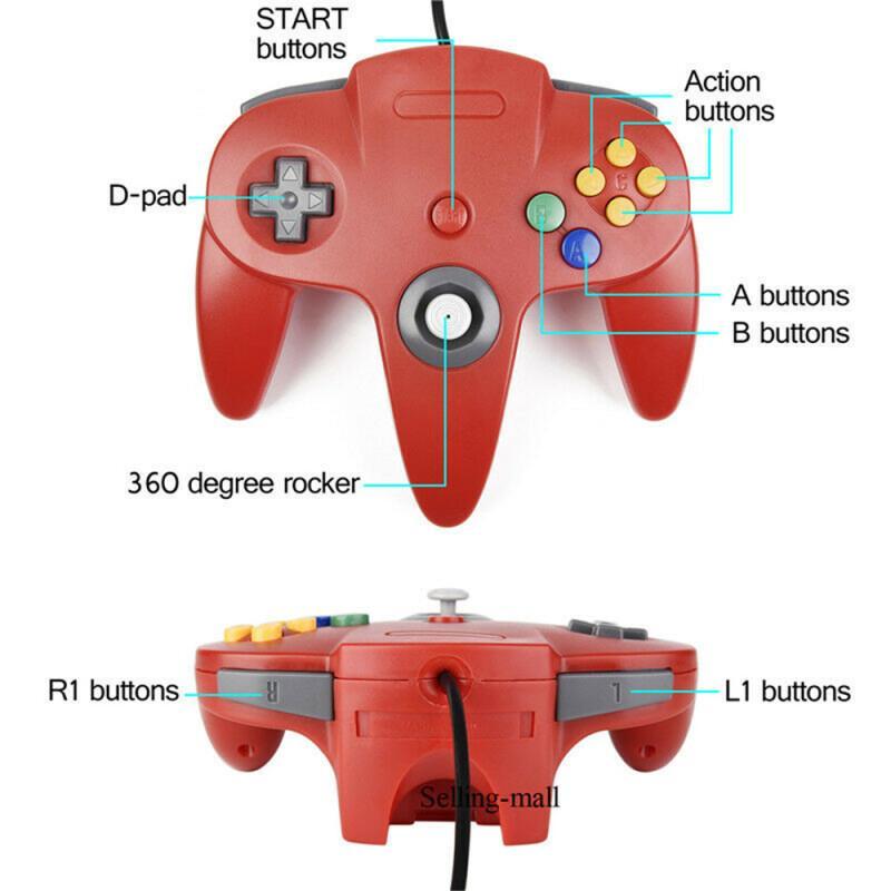 N64 Controller Classic USB Wir - Pc Gaming Emulator review and price