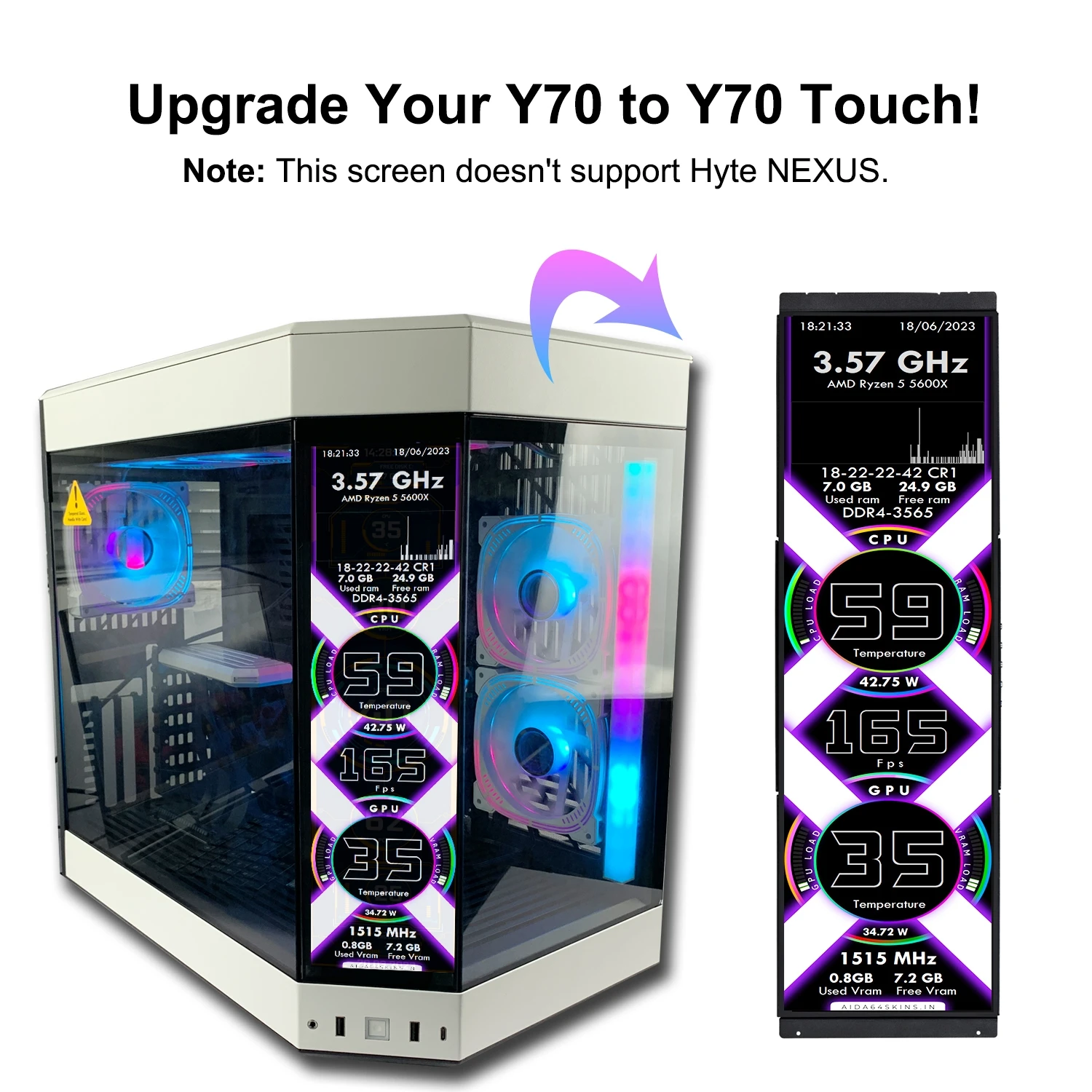Wisecoco 12.6/14.5 Inch 2K IPS - Pc Gaming Y70 review and price