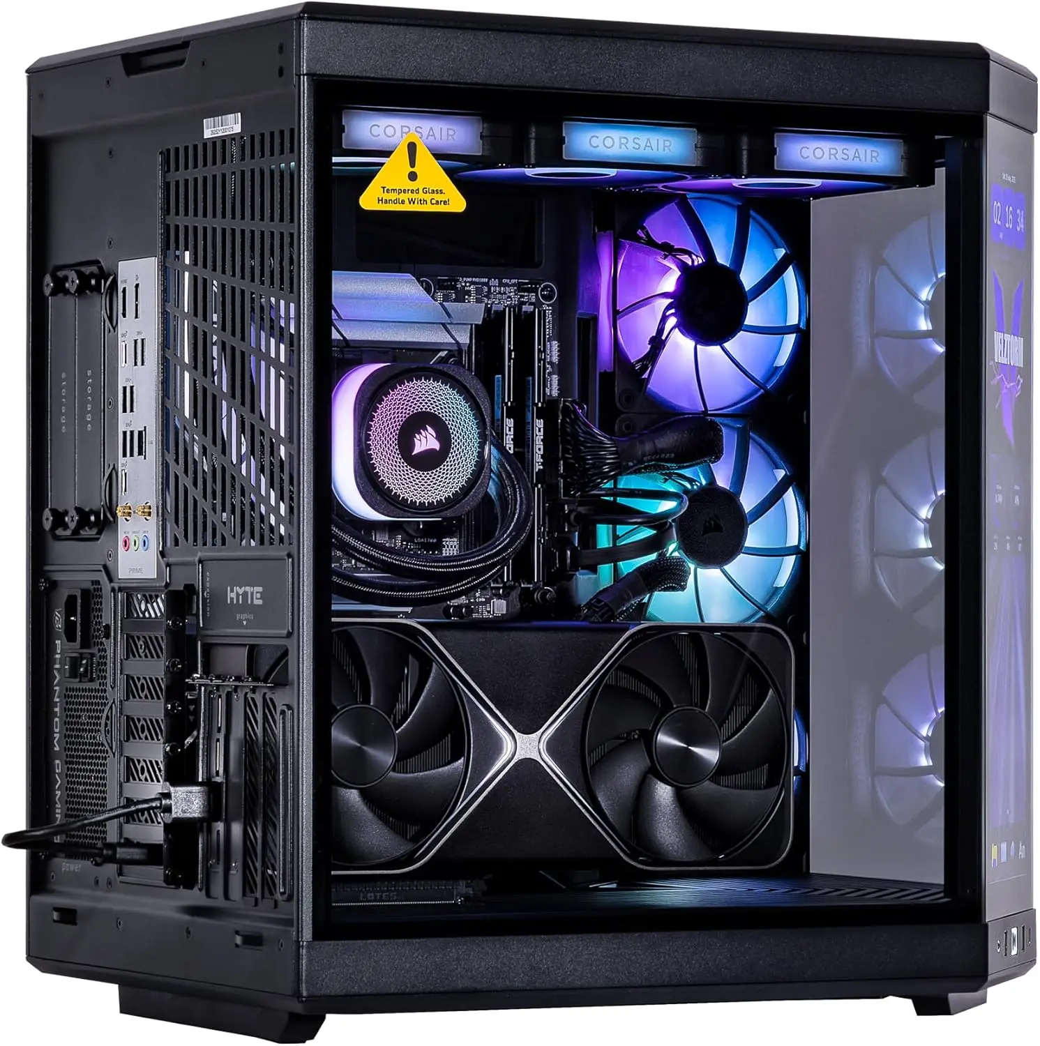 Velztorm LCD Black Praetix Cus - Pc Gaming Y70 review and price