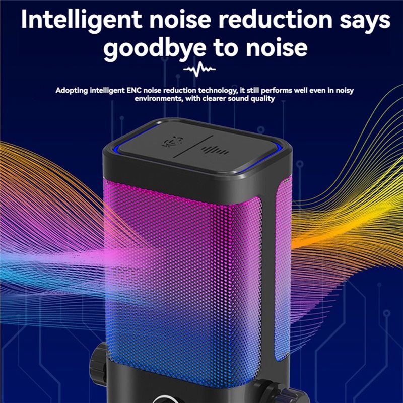 ABZZ-RGB Gaming Microphone USB - Pc Gaming Earbuds review and price